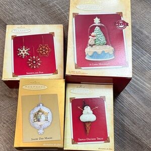 Hallmark Keepsake Ornaments - Snowmen ⛄️